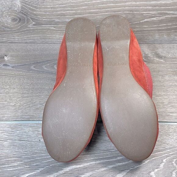 Cole Haan Elbridge Tandoori Spice Leather Women's Sz 6.5B Slip On Ballet Flats - Picture 7 of 11